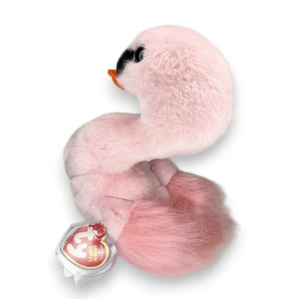 Odette the Swan | Blushing Pink Beauty | Mint Heart Tag TY Beanie Baby
